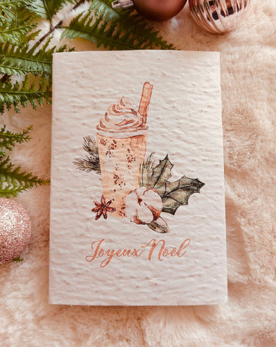 Carte à planter Joyeux Noël