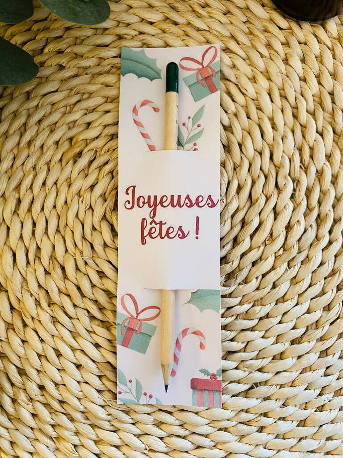 Crayon à planter Joyeuses Fêtes