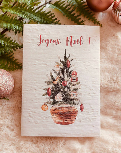 Carte à planter Joyeux Noël