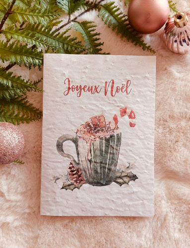 Carte à planter Joyeux Noël