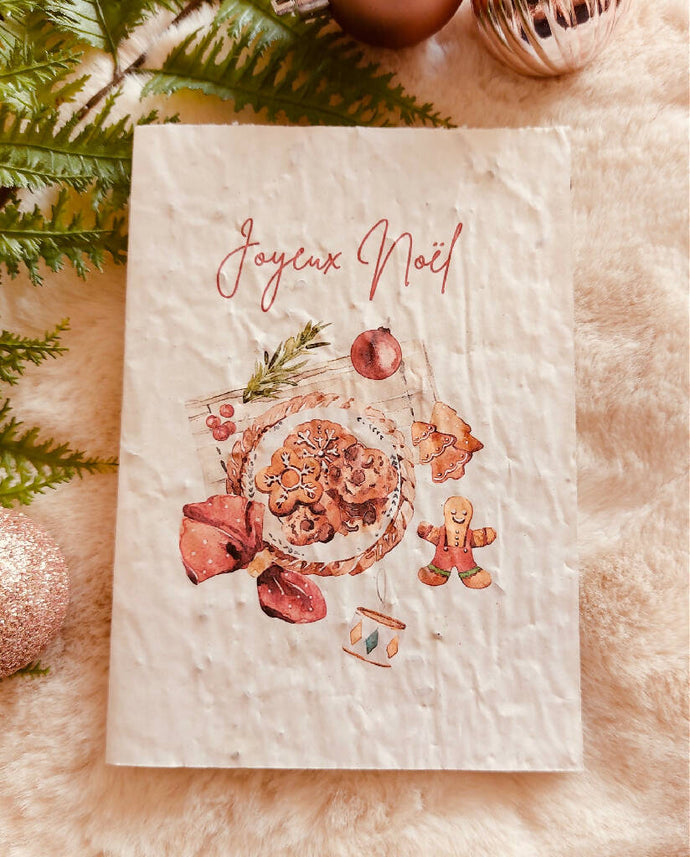 Carte à planter Joyeux Noël